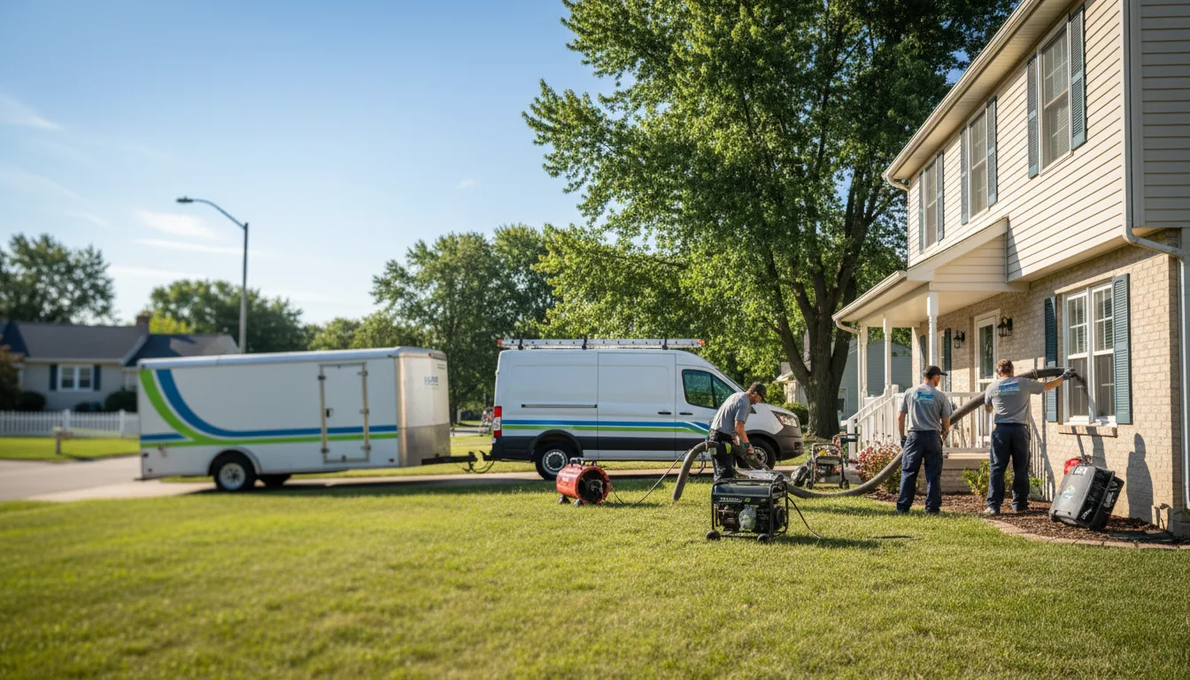 Flooded Basement Restoration And Cleanup With Repair in Wood Lake, NE near me